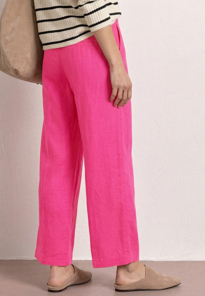Street One Linnen Broek 379810 - 17281 Magenta Dream 