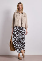 Street One Linnen Broek 380499 - 27276 Espresso Brown