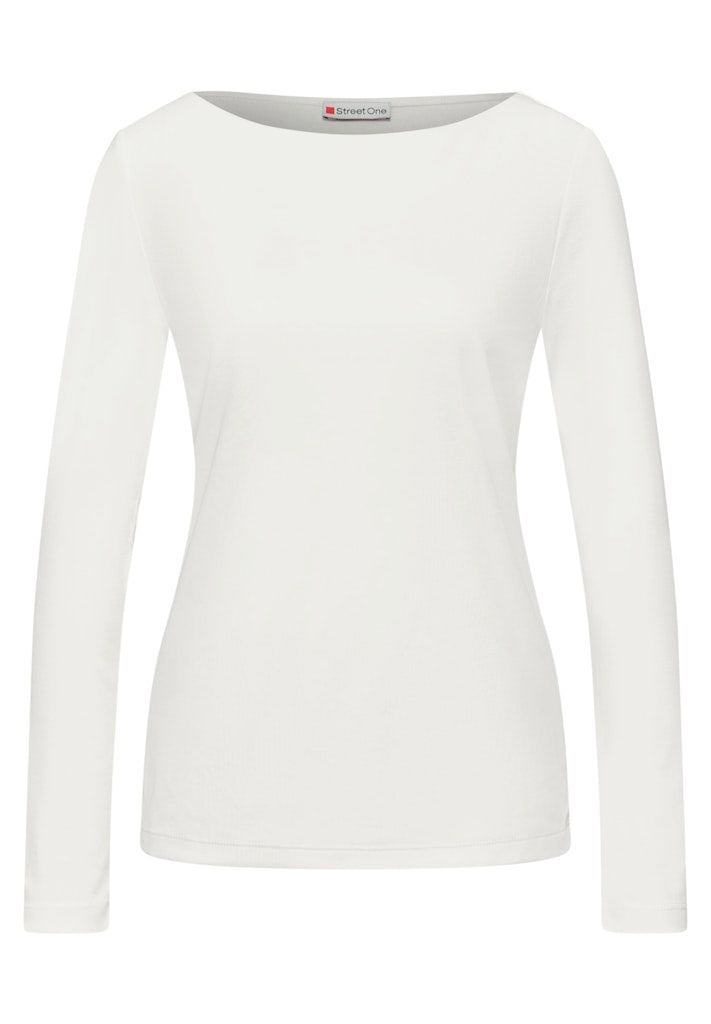 Street one Longsleeve Style QR New Lanea - 10108 Off White