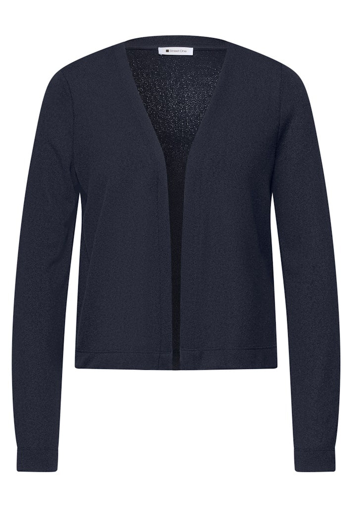 Street One Openvallend Vest 324788 - 17502 Shadowed Navy