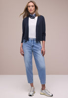 Street One Openvallend Vest 324788 - 17502 Shadowed Navy