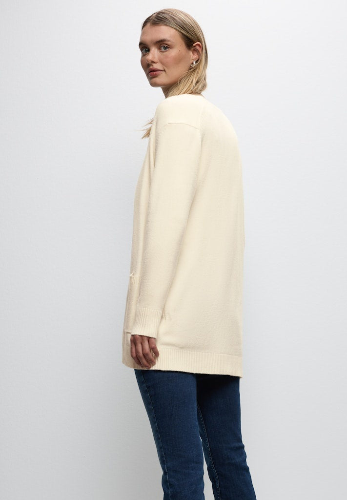 Street one Openvallend vest Cosy Open Cardigan - 16351 Soft Beige