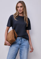 Street One Shirt A324783  - 17502 Shadowed Navy