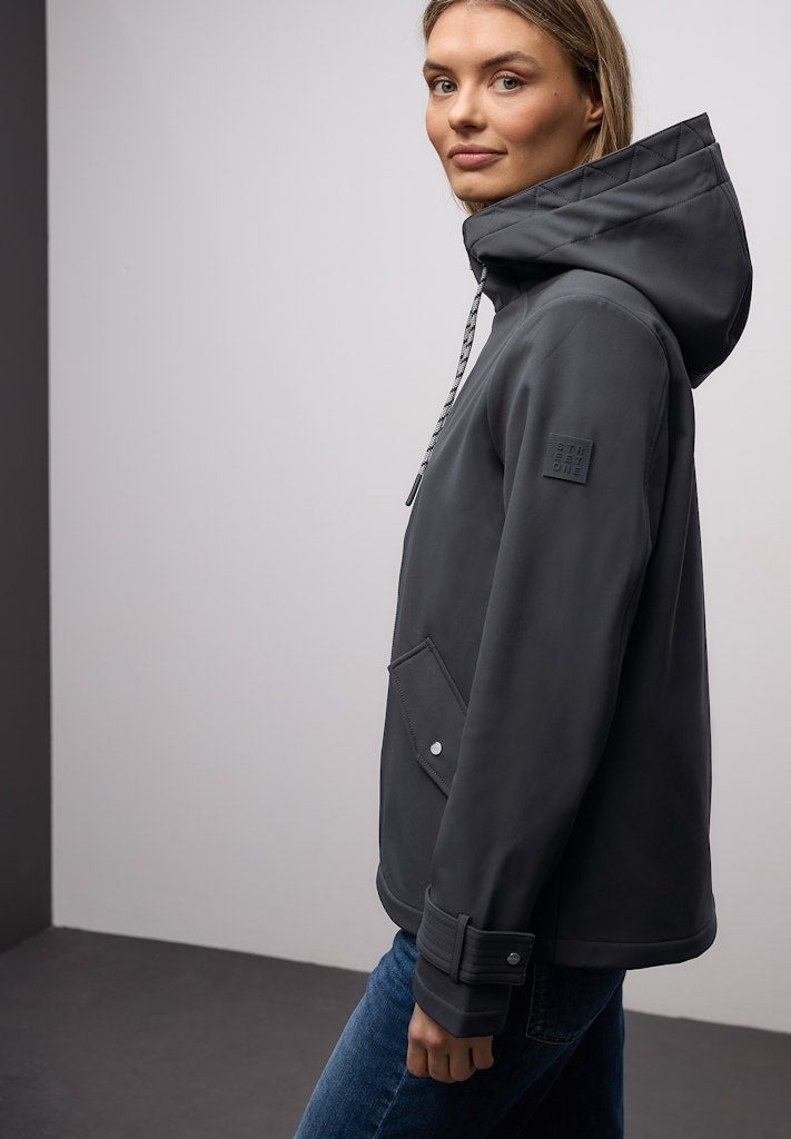Street One Softshell Jas 202216 - 17177 Skyfall Blue 