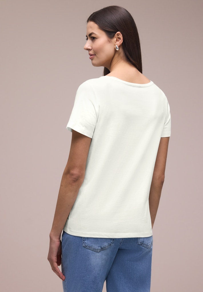 Street One T - Shirt 325088 - 20108 Off White 