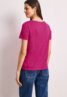 Street One T-Shirt 324497 - 37281 Magenta Dream