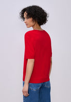 Street One Trui Kort Mouw 303818 - 17504 Salsa Red 