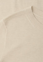 Street One Trui Korte Mouw 303818 - 17514 Smoke Beige Mel.