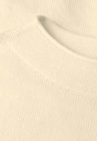 Street One Trui Rolled Edge Collar Sweater A303299 - Soft Beige 