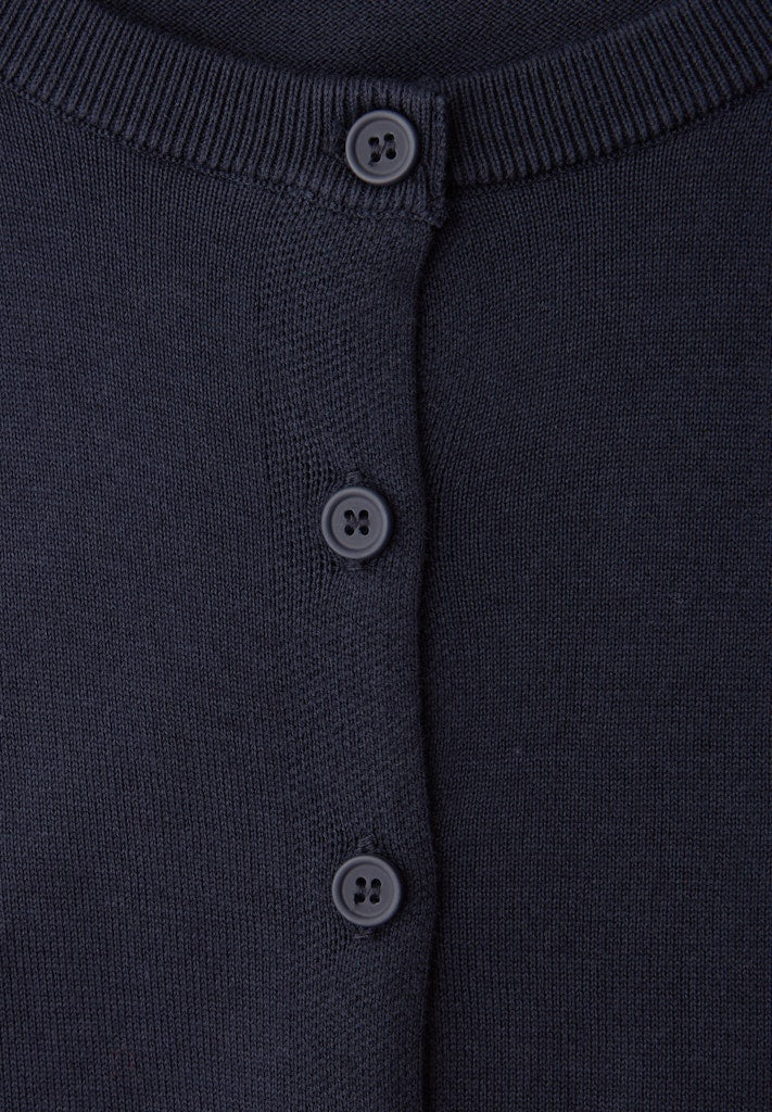 Street One Vest Korte Mouw 254127 - 17502 Shadowed Navy