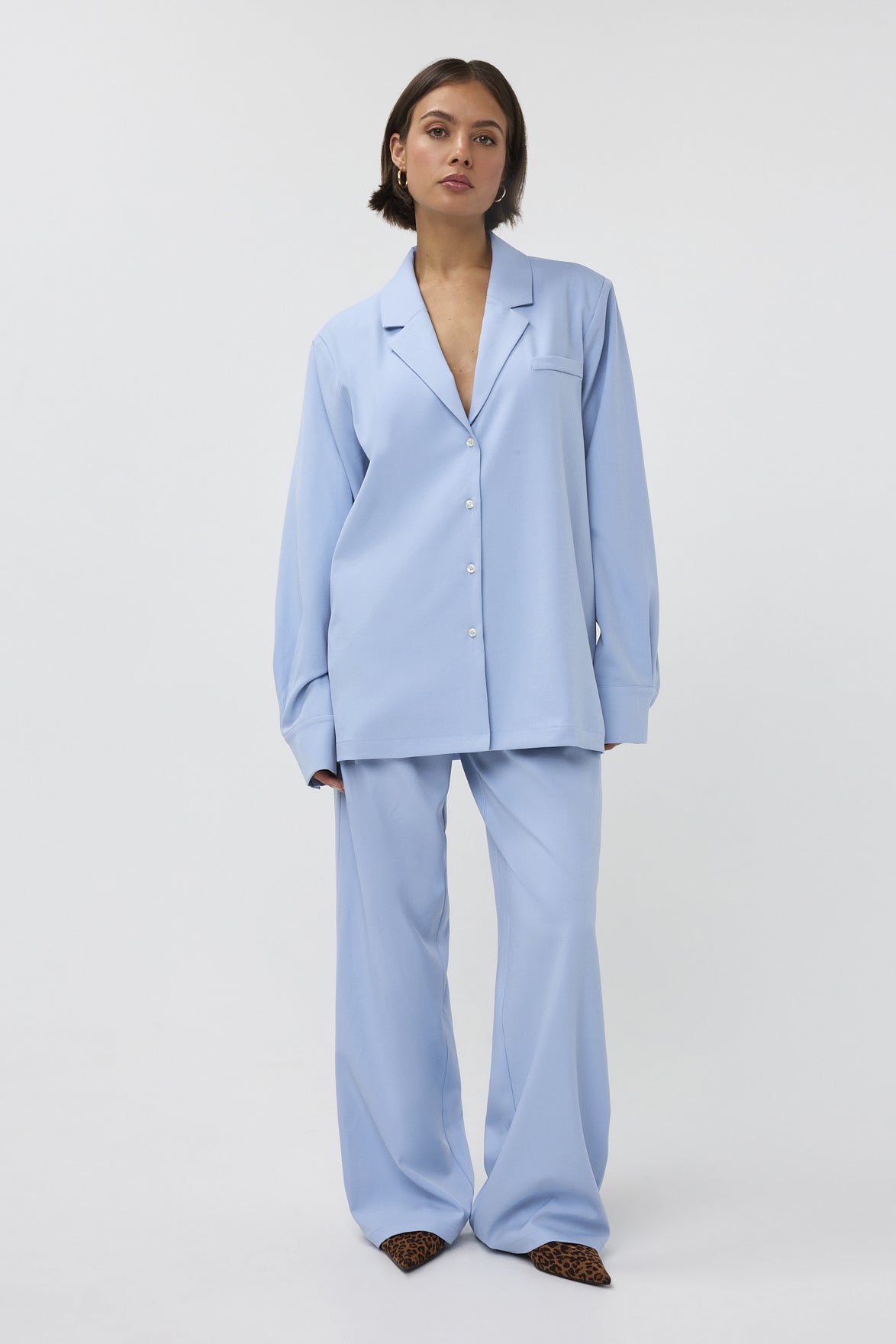 Studio Amaya Broek Jasmin 261-ST22 - 402 Light Blue