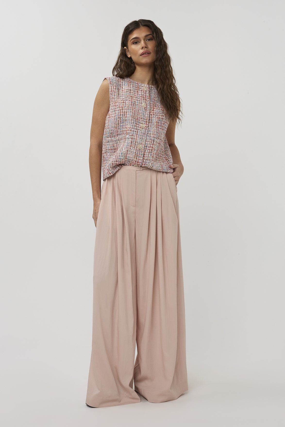 Studio Amaya Gilet Coco 262-ST38 - 1000 Multi Print