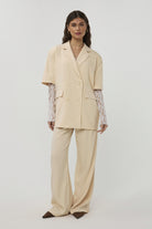 Studio Amaya Pantalon Jackie 262-ST35 - 102 Beige
