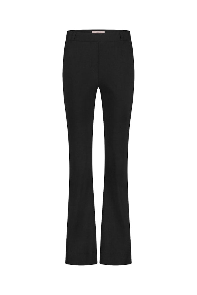 Studio Anneloes  Flair bonded trousers 94800 - 9000 Black