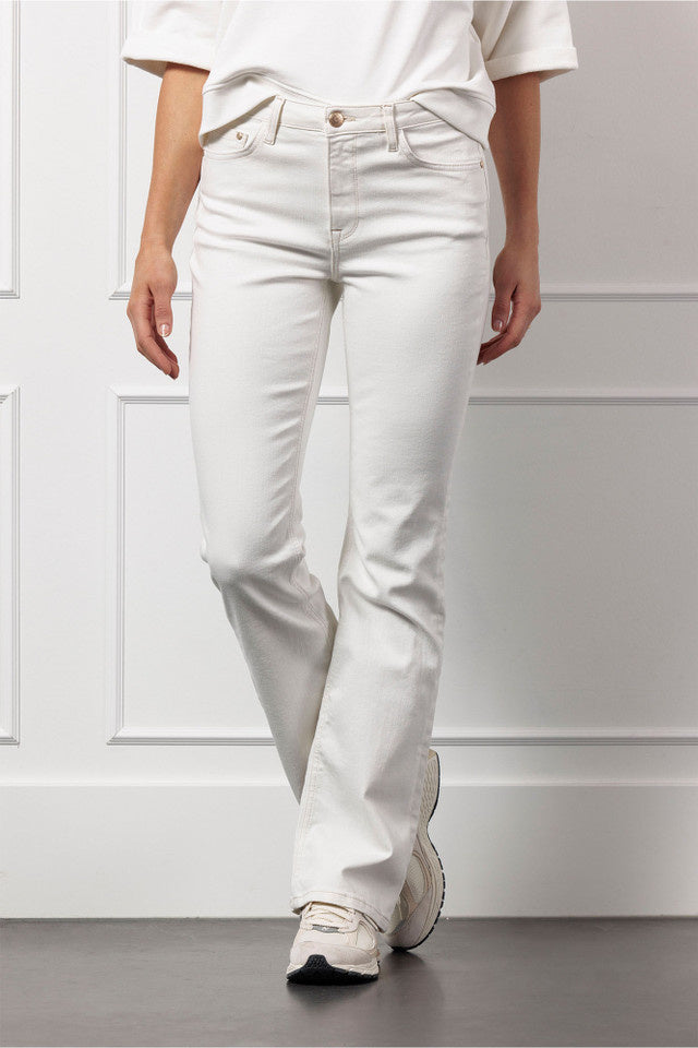 Studio Anneloes Flared Jeans 12932 - 1100 Off White