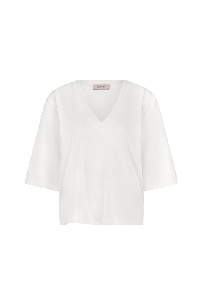 Studio Anneloes T-shirt Fiore 12890 - 1000 White