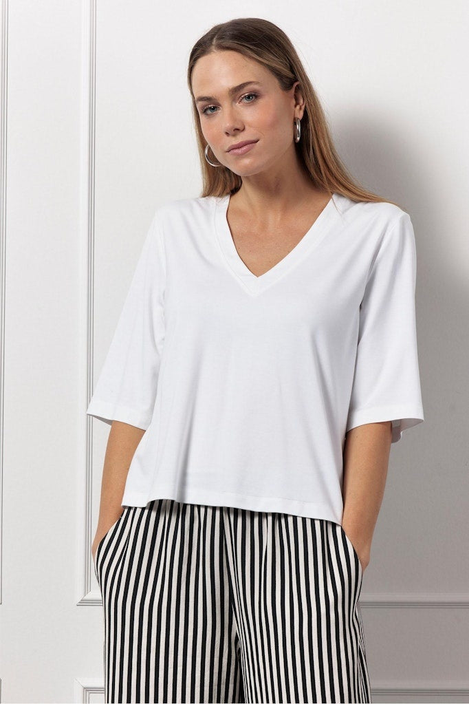 Studio Anneloes T-shirt Fiore 12890 - 1000 White