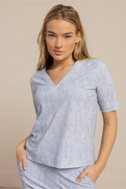 Studio Anneloes T-Shirt Inge Denim 13718 - 6700 Denim Light