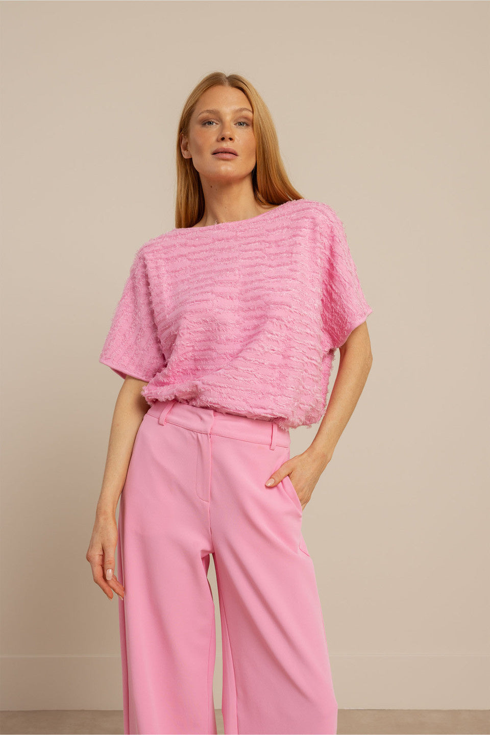 Studio Anneloes Top LENTI 13691 - 4400 Pop Pink