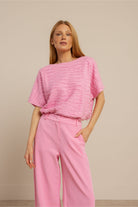 Studio Anneloes Top LENTI 13691 - 4400 Pop Pink