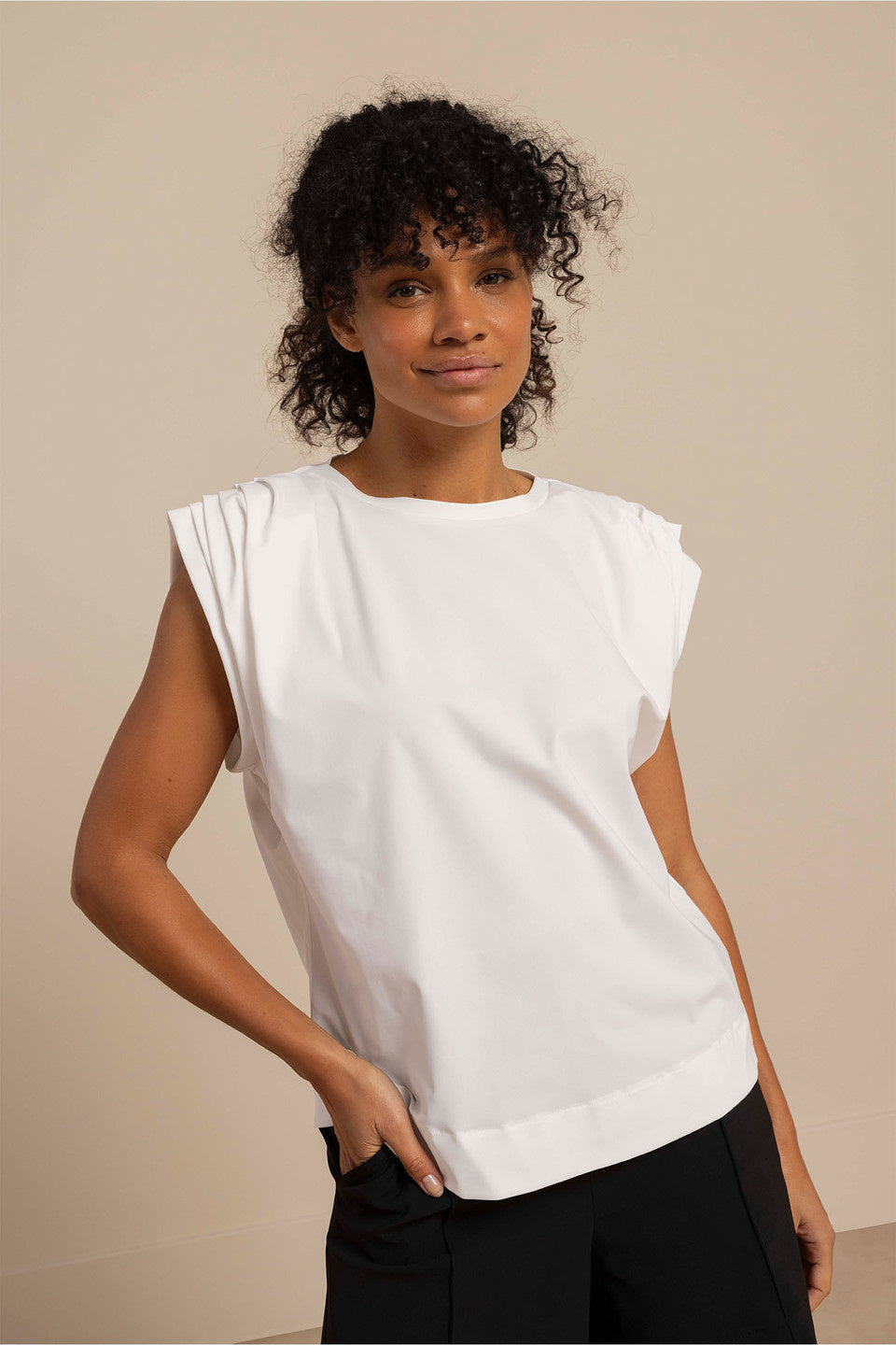 Studio Anneloes Top LEONA 91541 - 1100 Off White
