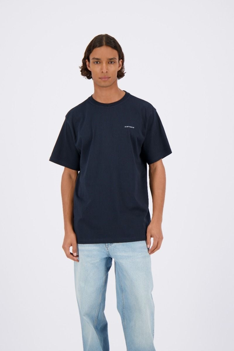 T-Shirt GEM1132 - Dark Navy Blue/ WhiteGEM1132 - Dark Navy Blue/ White