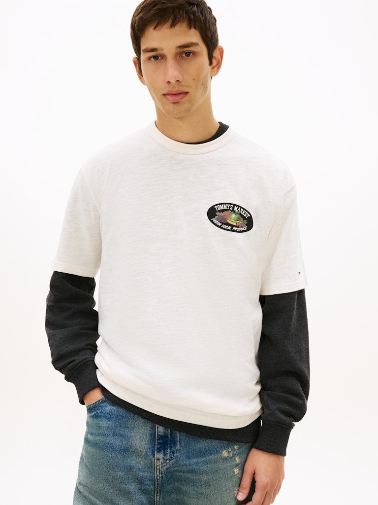 Tommy Hilfiger T-shirt DM0DM22512 - YBH Ancient White