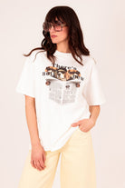 Turquoise By Daan T-Shirt Daily Dog 26cy604  - Wit