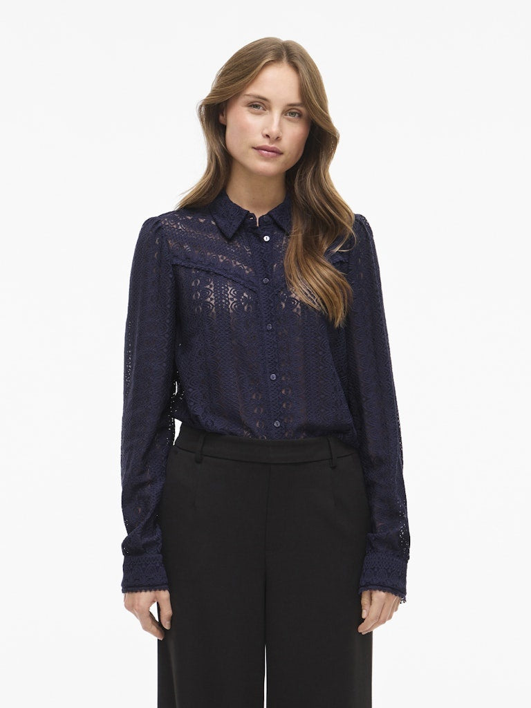Vila Blouse VICHIKKA 14088397 - Rhodonite