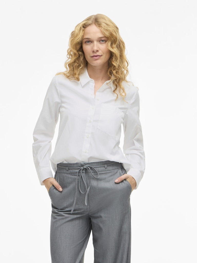 Vila Blouse VIDARMA 14110541 - Bright White