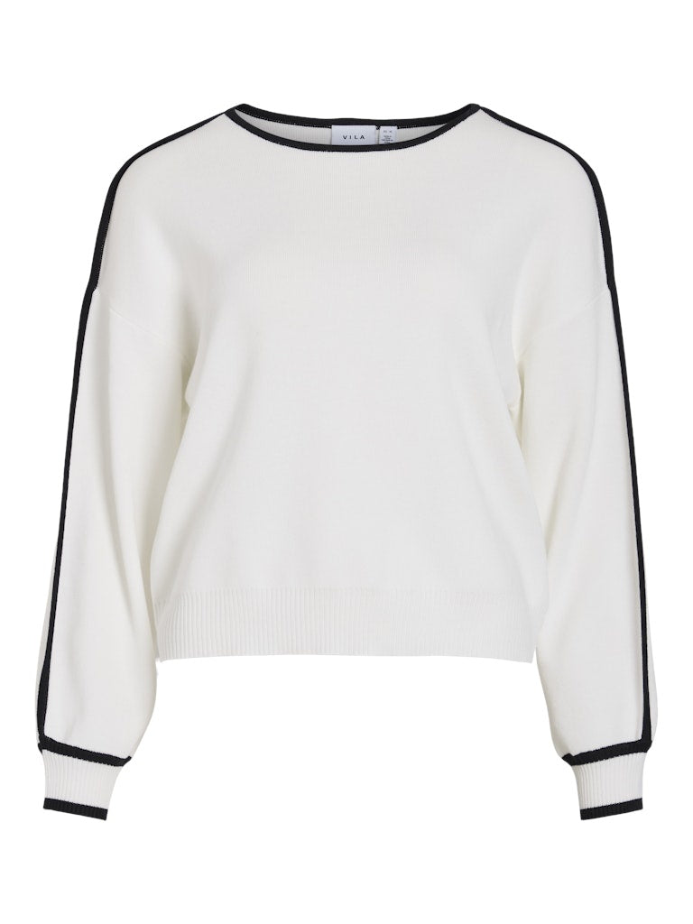 Vila Sweater Viloca 14110915 - White Alyssum