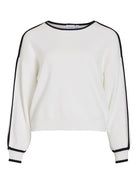 Vila Sweater Viloca 14110915 - White Alyssum