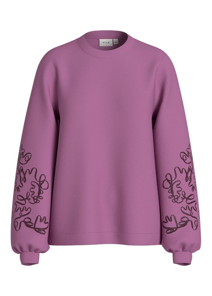 Vila Sweater Visiffi 14113169 - Opera Mauve