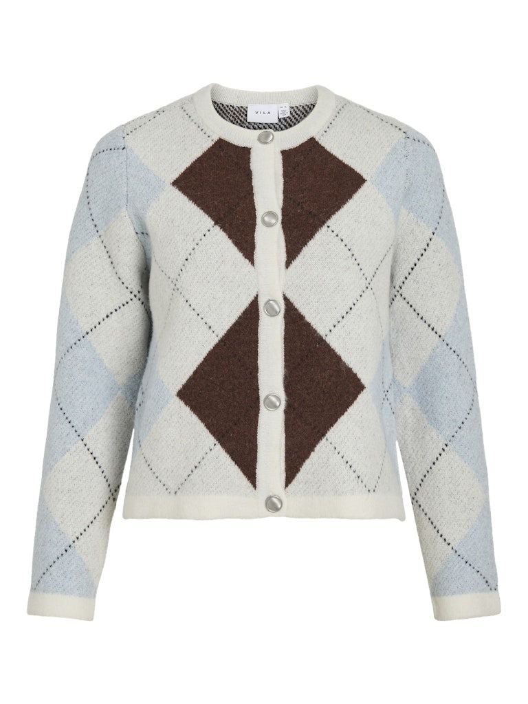 Vila Vest VIKAYLA O-NECK 14111310 - Birch
