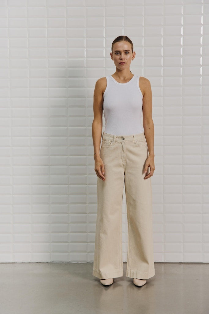 Withblack Jeans Wide Antonia 00001588 - Silver Lining