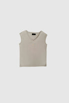 Withblack Mouwloos T-shirt WBLCOMO 00001701 - Summer Grey
