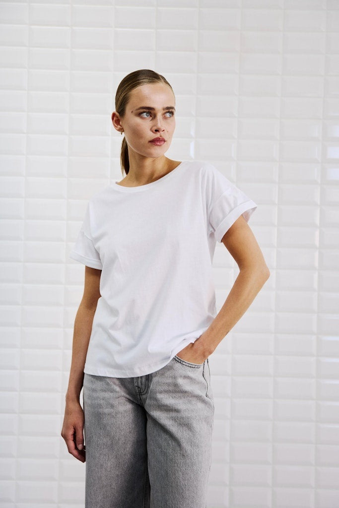 Withblack T-Shirt 00001254 - white white