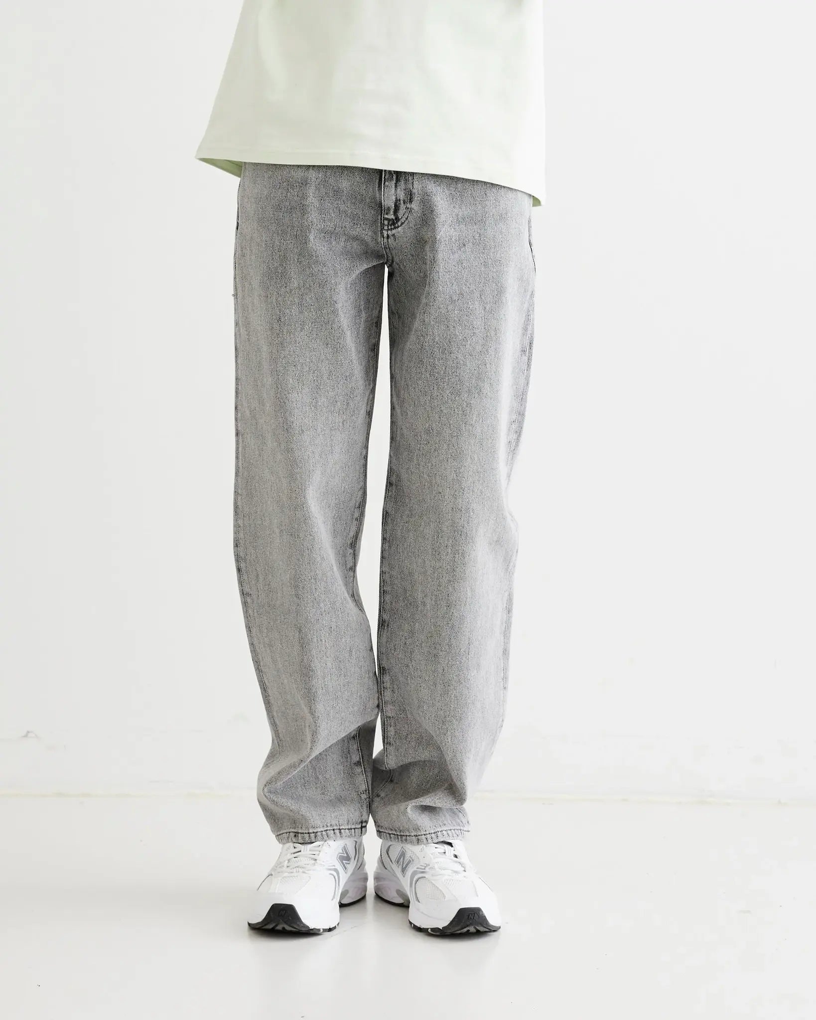 Woodbird Loose Fit Jeans Leroy 2100-112 - Grey