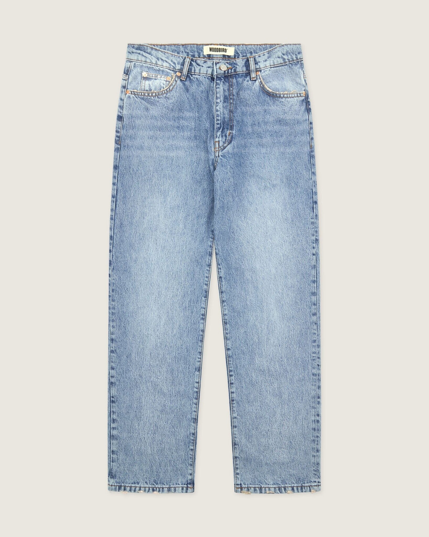 Woodbird Loose Fit Jeans Leroy Arctic 2500-111 - Light Blue