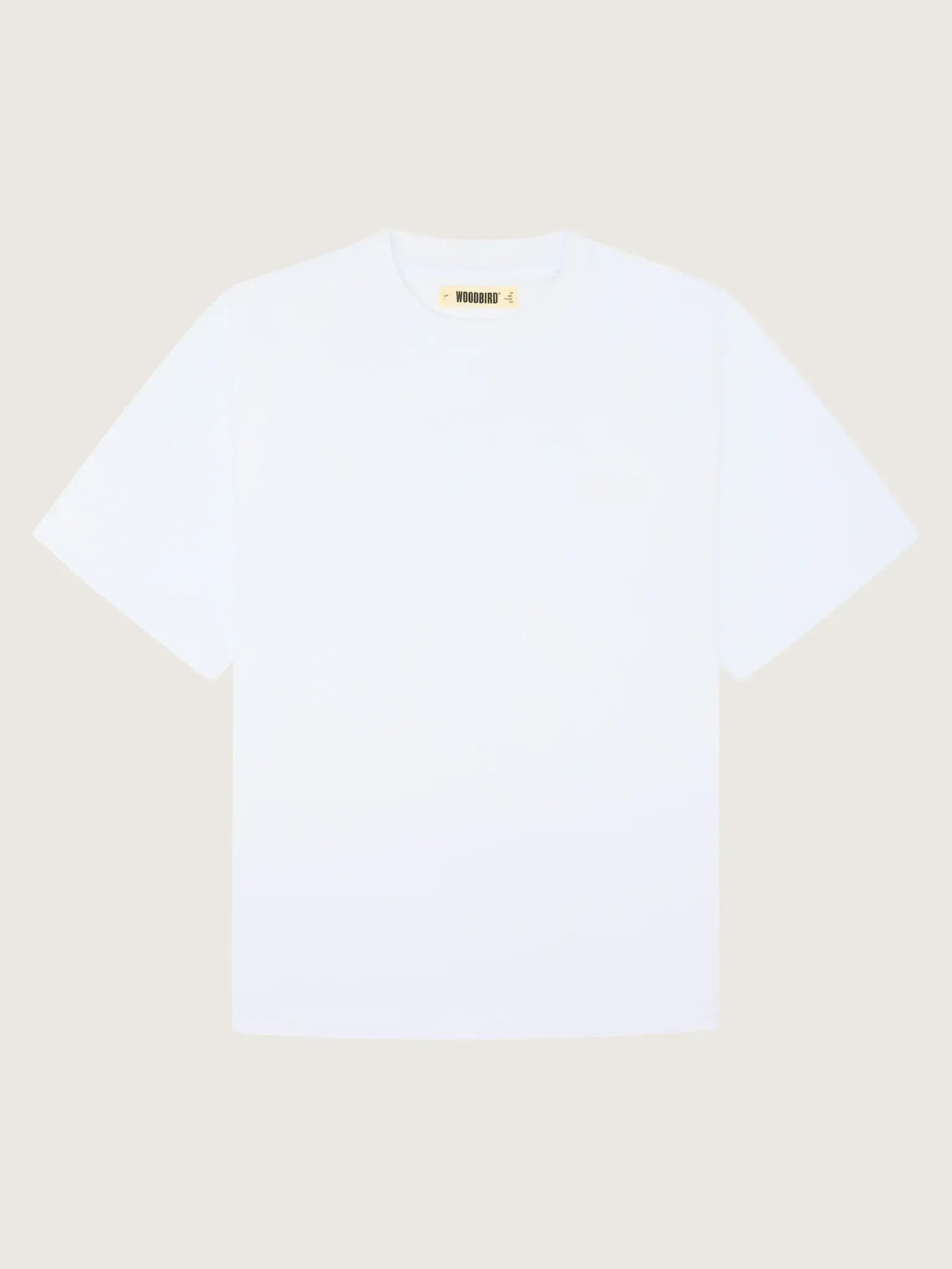 Woodbird T-shirt Oversized 2100-430 Basic - Wit