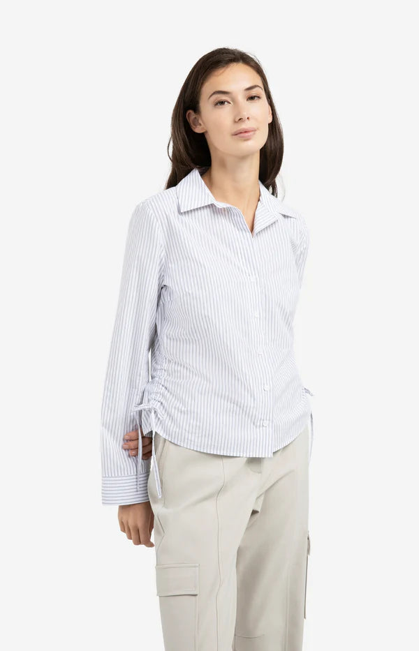 Yaya Blouse 01-201203-602 - 990471 Iron Grey dessin