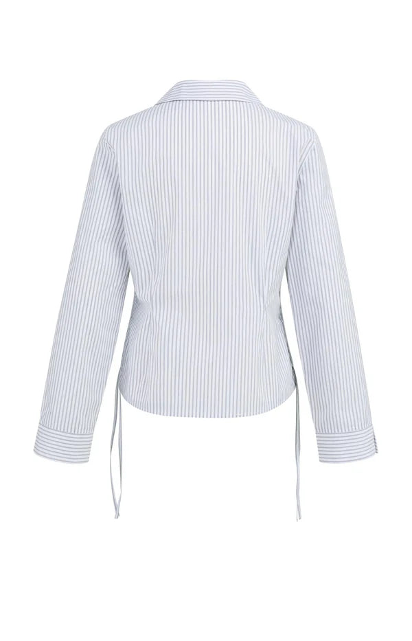 Yaya Blouse 01-201203-602 - 990471 Iron Grey dessin