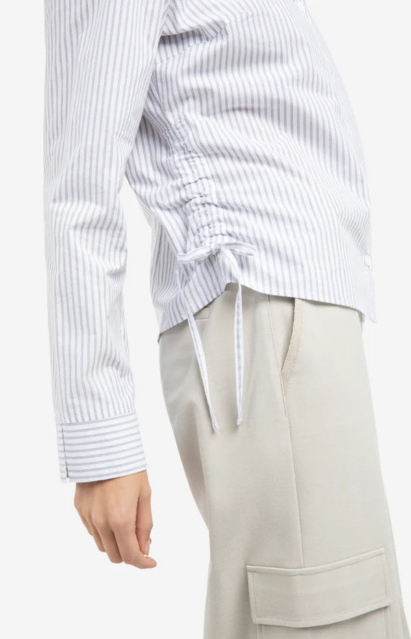 Yaya Blouse 01-201203-602 - 990471 Iron Grey dessin