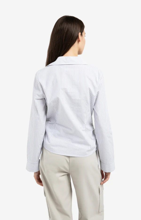 Yaya Blouse 01-201203-602 - 990471 Iron Grey dessin