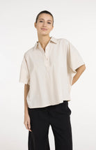 Yaya Blouse 01-201220-605 - 99067 Cloud Creme White
