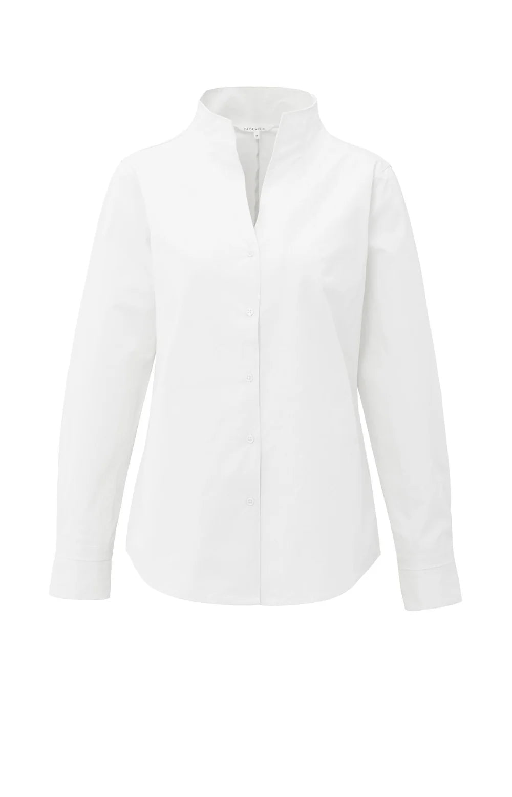 YAYA Blouse Hoge V-hals 01-201181-510 - 00000 Pure White