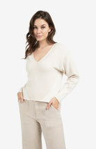 Yaya Gebreide trui 01-000544-601 - 990401 - Heather Grey Dessin