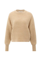 YAYA Geribde Trui 01-000538-510 - 99030 Light Camel