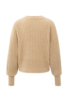 YAYA Geribde Trui 01-000538-510 - 99030 Light Camel