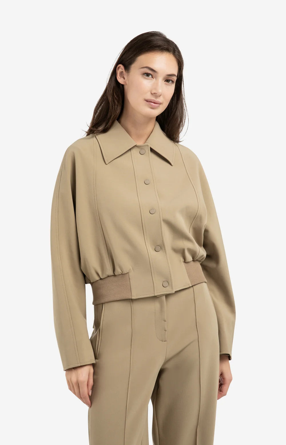Yaya Jas Oversized 01-511046-602 - 99045 Khaki Green